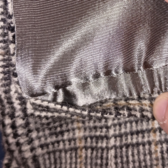 NWOT Mens Brooks Brothers 100% Camel Hair Houndstooth Glen Plaid Sport Coat 39R - Picture 6 of 16